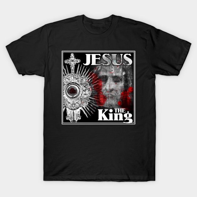 Jesus the King T-Shirt by DailyHemo